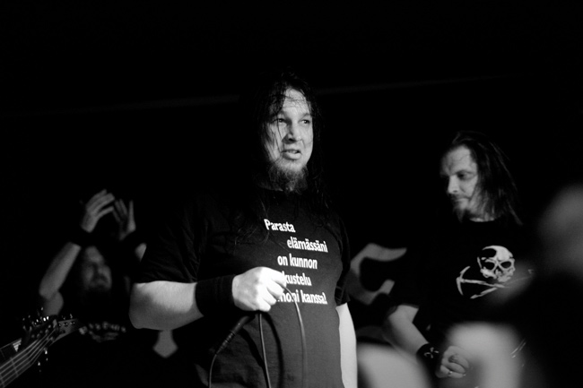 Parasta elämässäni on kunnon
Avainsanat: Pain Confessor Markku Make Kivistö yleisö death metal thrash Parasta elämässäni on kunnon seksi Hamina