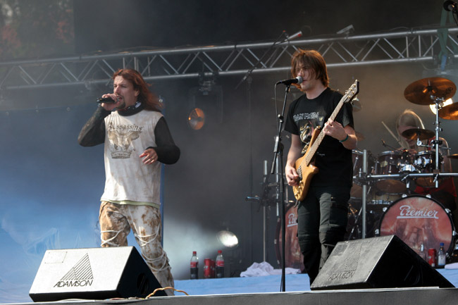 Sonata Arctica
Ankkarock, Korso, Vantaa 2005.
Avainsanat: Sonata Arctica Tony Kakko Marko Paasikoski Tommy Portimo monitorit Suomi Kemi Ankkarock Vantaa