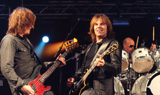 Europe
Avainsanat: Europe Final Countdown Joey Tempest John LevÃ©n Ian Haugland iloinen nauttia soittaa nautiskella esiintyä hard rock juhannus päätähti pääesiintyjä headliner