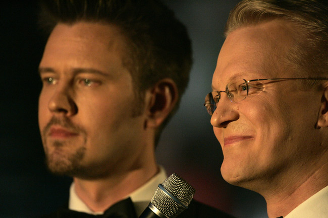 Antti ja Timo
Avainsanat: Jean S. Antti Timo laulajat juontajat Antti ja Timo
Avainsanat: Jean S. Antti Timo laulajat juontajat
