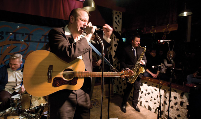 Haaja ärmähtää
Vesa Haaja, Whistle bait, 4U, Kotka 2009.
Avainsanat: Whistle Bait 4U For Kotka you rockabilly rock'n'roll Elvis show Vesa Haaja Haaja ärmähtää
Vesa Haaja, Whistle bait, 4U, Kotka 2009.
Avainsanat: Whistle Bait 4U For Kotka you rockabilly rock'n'roll Elvis show Vesa Haaja